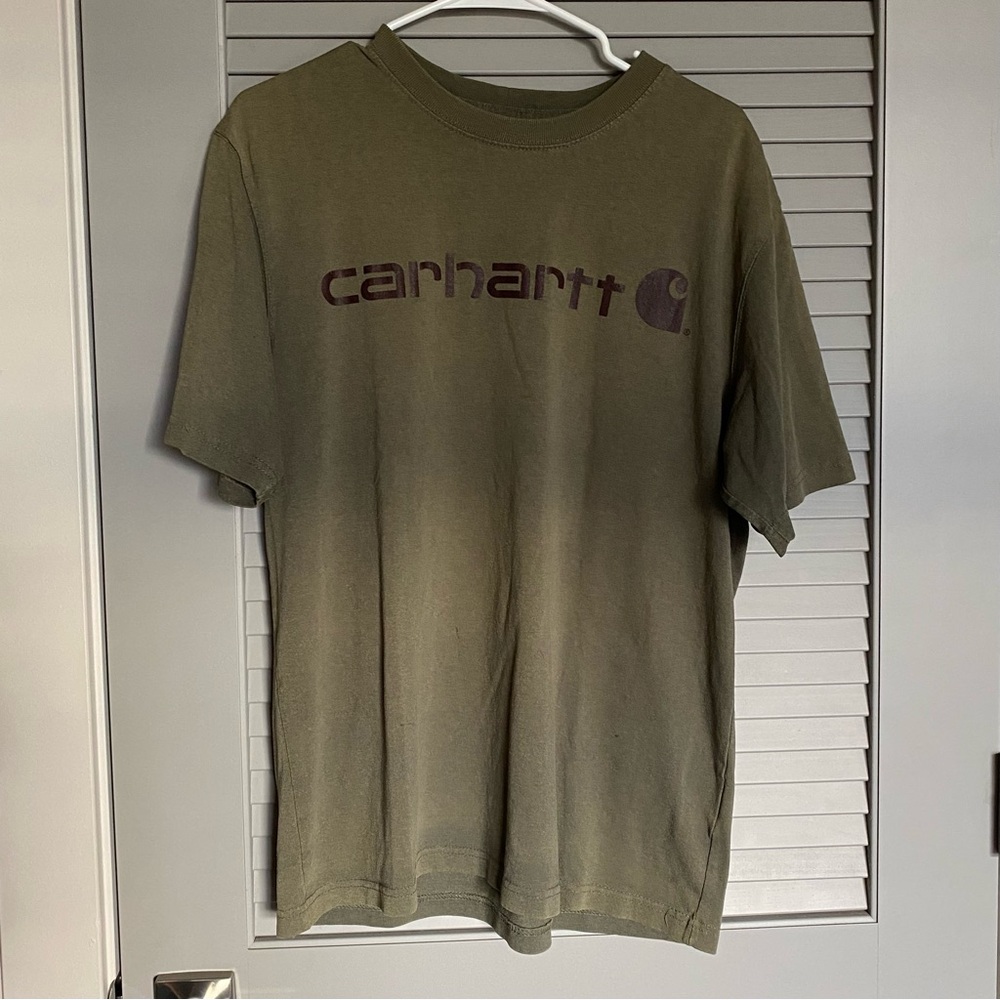 Carhartt Olive Green T-Shirt - Men’s Size Medium